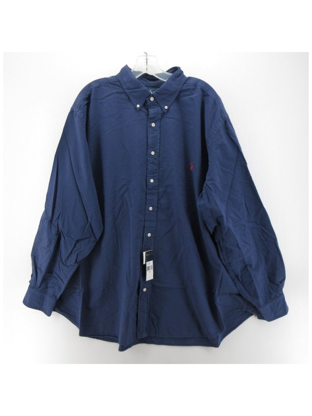 Ralph Lauren Shirt 2XB Big Button Down Classic Fit Red Pony Woven